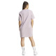 Adidas Γυναικείο φόρεμα Essentials 3-Stripes Single Jersey Boyfriend Tee Dress